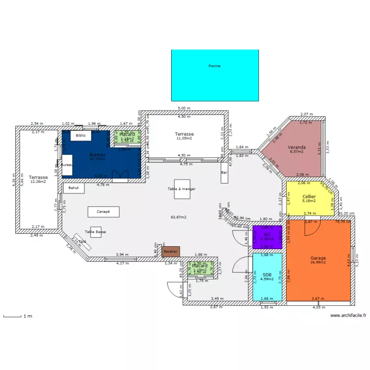 Maison_jb_sand_RDC. Plan de 