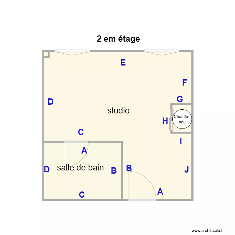 sarl luclead 44 PB. Plan de 