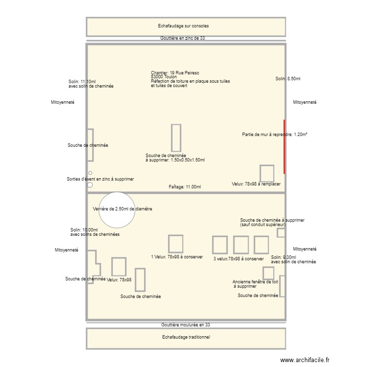 Plan PEIRESC. Plan de 0 pièce et 0 m2