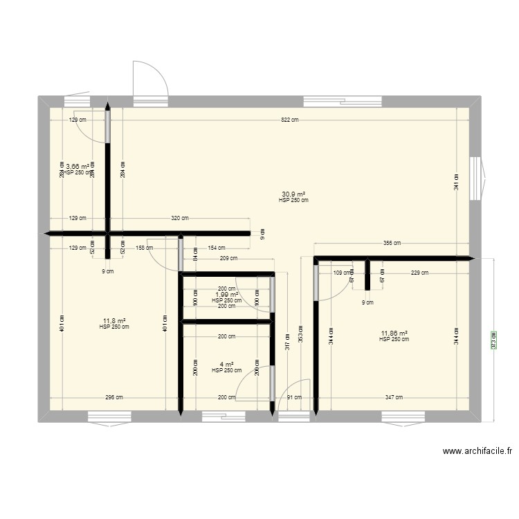 maison jumeler plein pied 1. Plan de 0 pièce et 0 m2