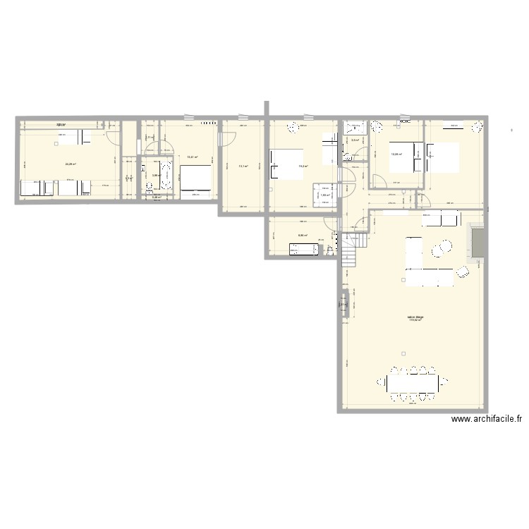 BEttrechies . Plan de 0 pièce et 0 m2