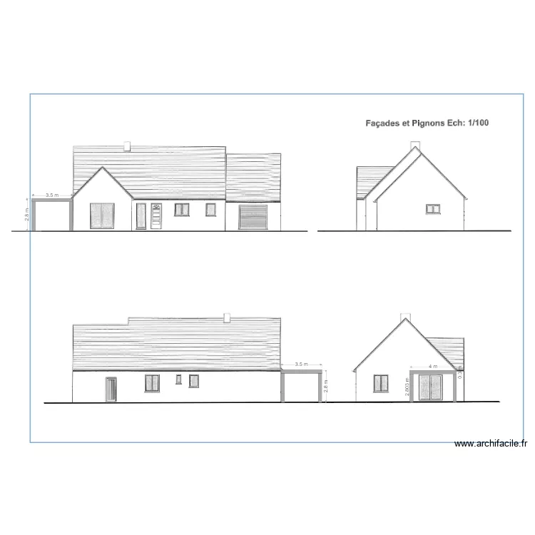 pergola angot. Plan de 