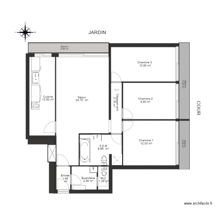 Ciriani. Plan de 0 pièce et 0 m2