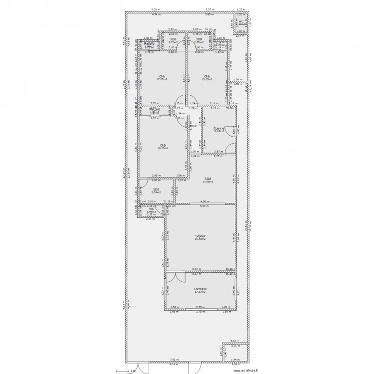 mwoi. Plan de 0 pièce et 0 m2