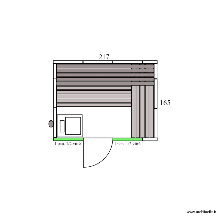 DEVIS LE REFUGE. Plan de 0 pièce et 0 m2
