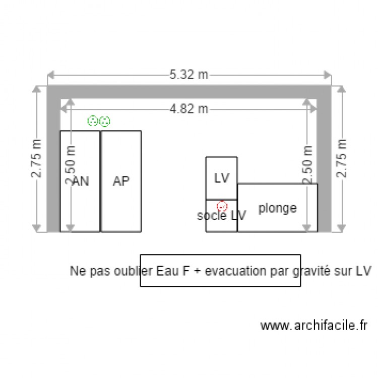 plan foyer ste Marthe 1. Plan de 0 pièce et 0 m2