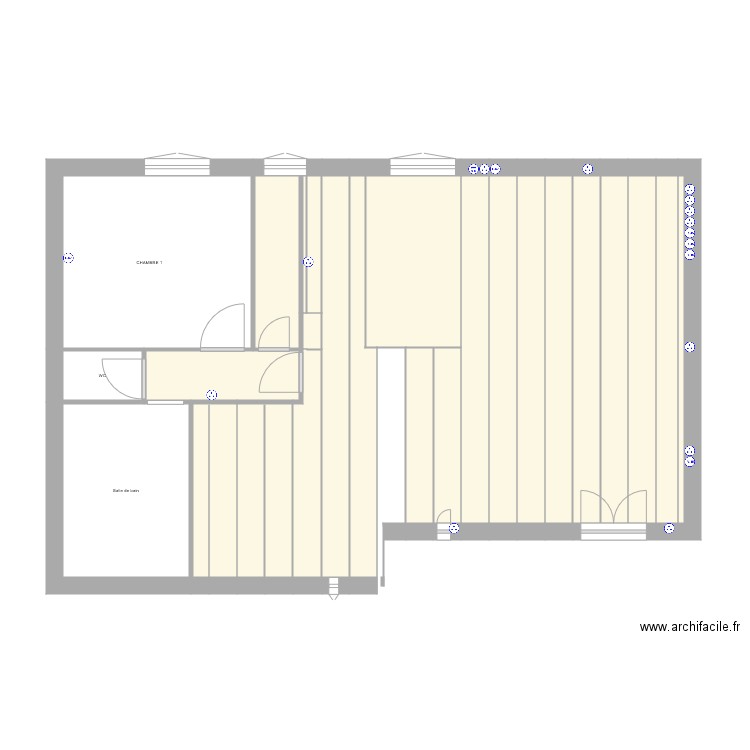 maison tech. Plan de 0 pièce et 0 m2