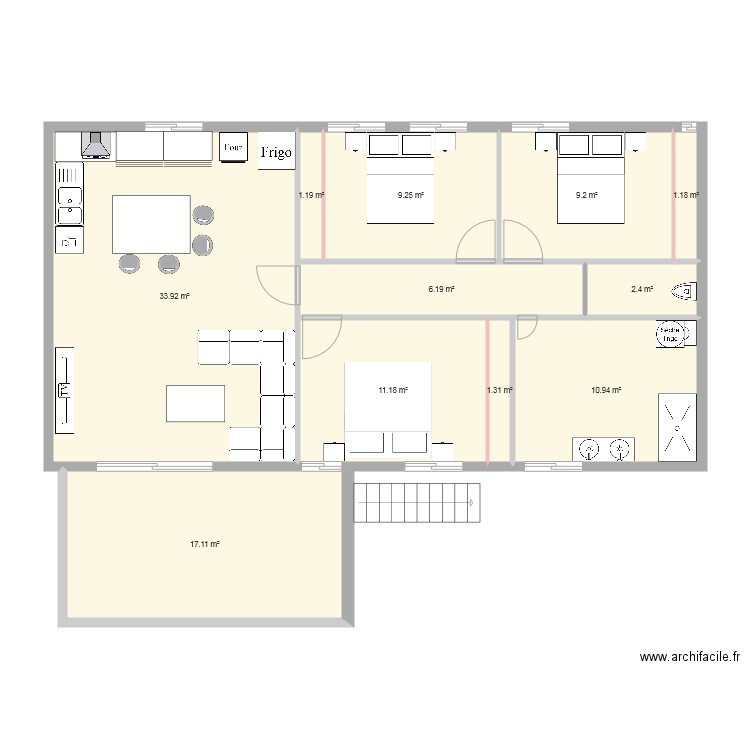 maison de nous. Plan de 0 pièce et 0 m2