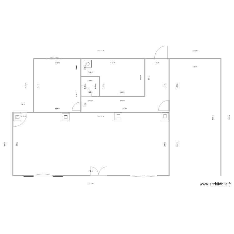 RENOVATION. Plan de 0 pièce et 0 m2