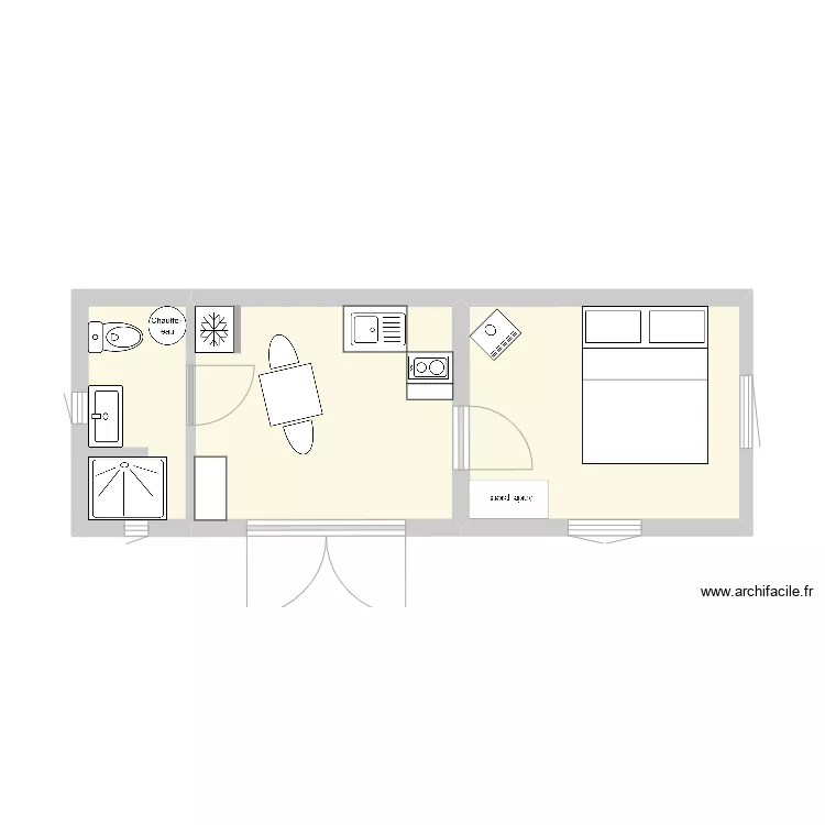 Cabane du vigneron 3. Plan de 
