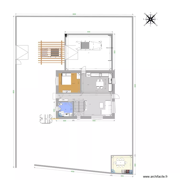 Casa V41 180 parter. Plan de 