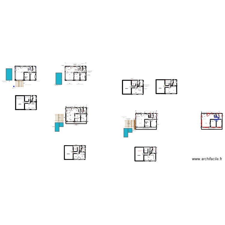 MARIN. Plan de 22 pièces et 694 m2