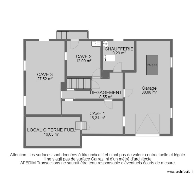 BI10037 -. Plan de 26 pièces et 302 m2