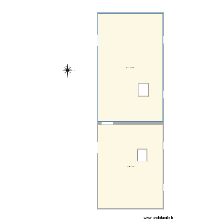 grange. Plan de 0 pièce et 0 m2