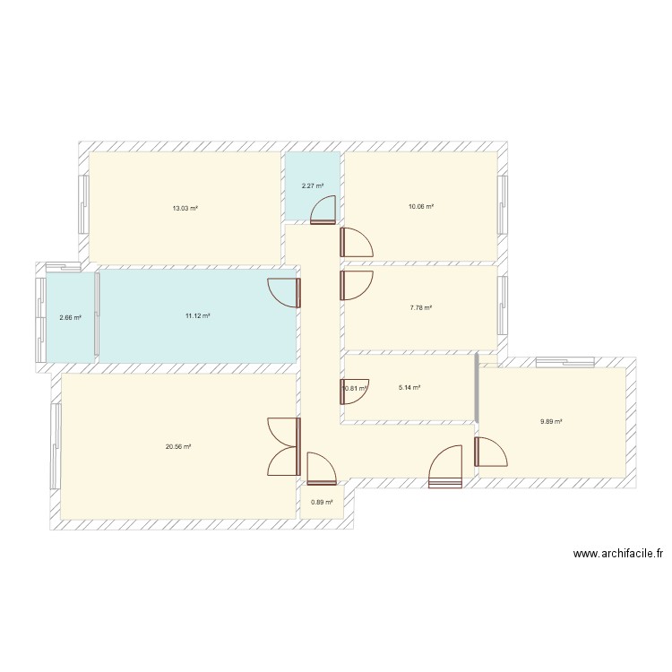 pasaje Mercado 2. Plan de 0 pièce et 0 m2