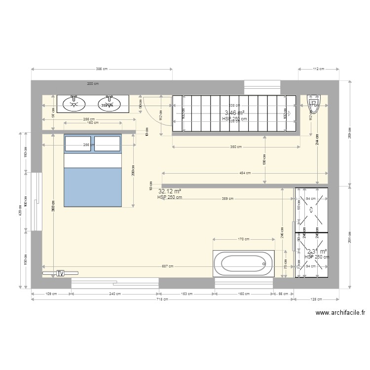 Tritons ch maitre 4. Plan de 0 pièce et 0 m2