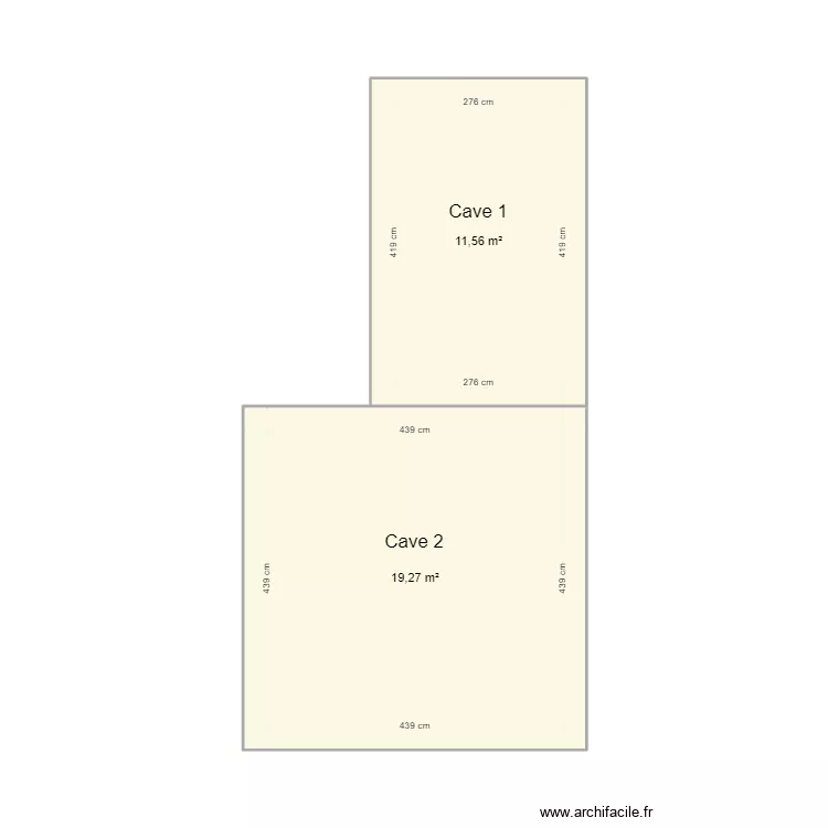 Sous sol Cambron. Plan de Sous sol Cambron. Plan de