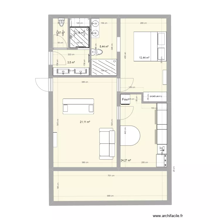 clos des camphriers. Plan de 