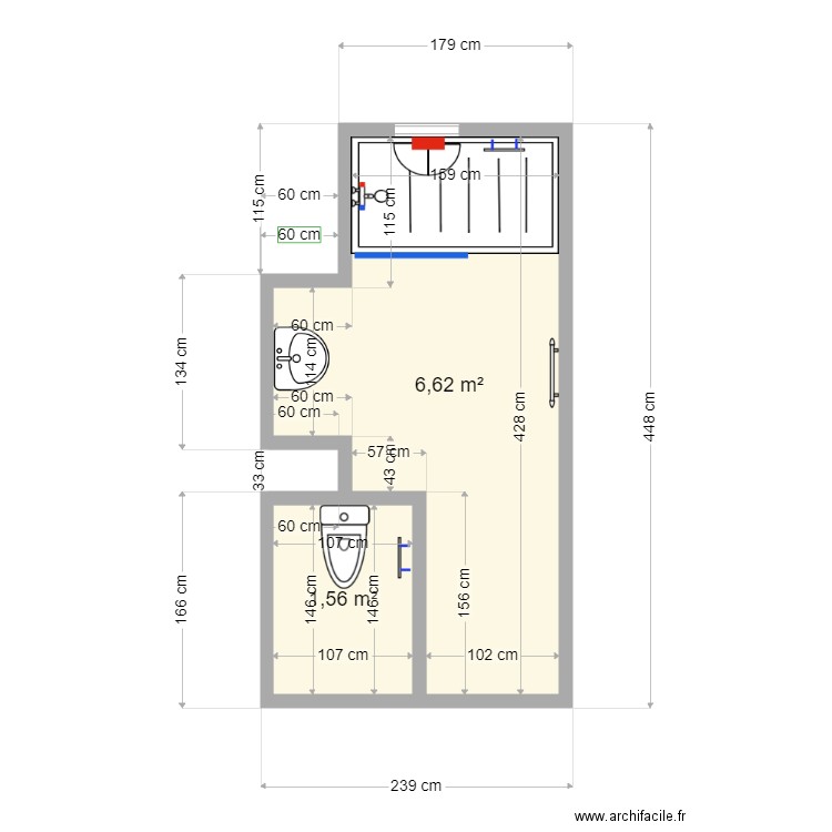 AUPLAT APRES TX . Plan de 0 pièce et 0 m2