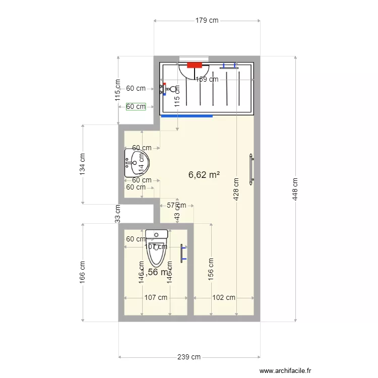 AUPLAT APRES TX . Plan de 