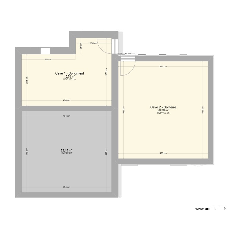 Olivet Exitant complet. Plan de 13 pièces et 153 m2