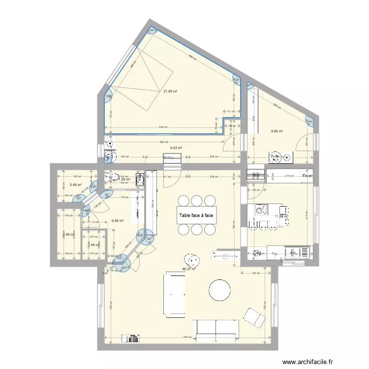 RdC variante 5. Plan de 
