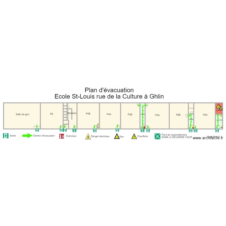 St Louis Culture. Plan de 23 pièces et 569 m2