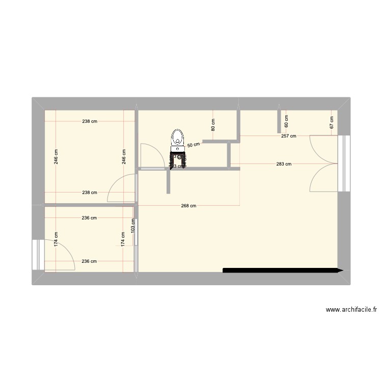 Réno Laurent. Plan de 0 pièce et 0 m2