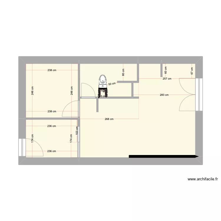 R&eacute;no Laurent. Plan de 