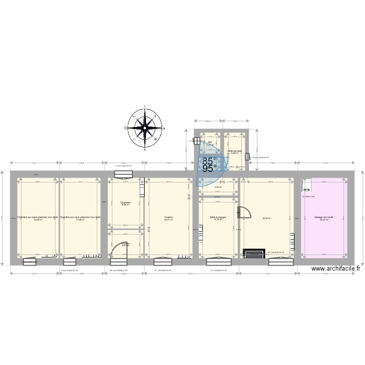 Guyot. Plan de 0 pièce et 0 m2