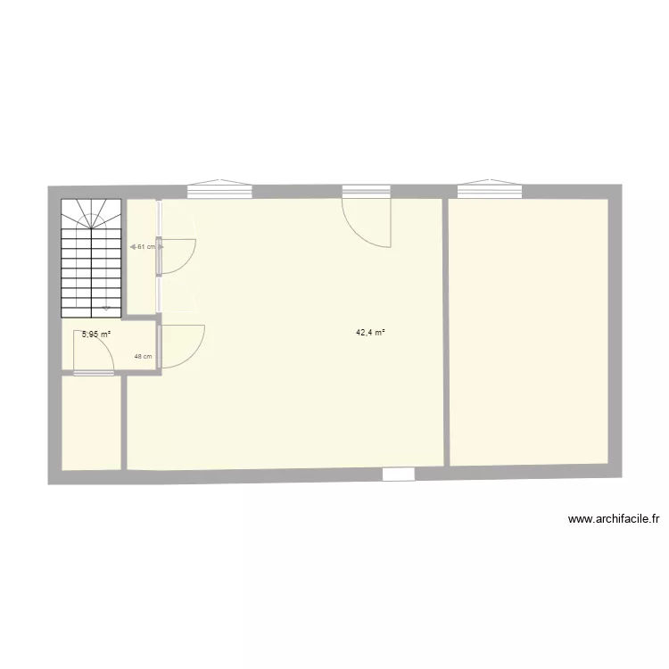 vielle maison plan initial2. Plan de 