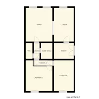 Croquis App Rch SCI des 12 Remparts Sbg