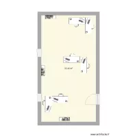 bureau 3 personnes RDC (ancienne cuisine et co-work)