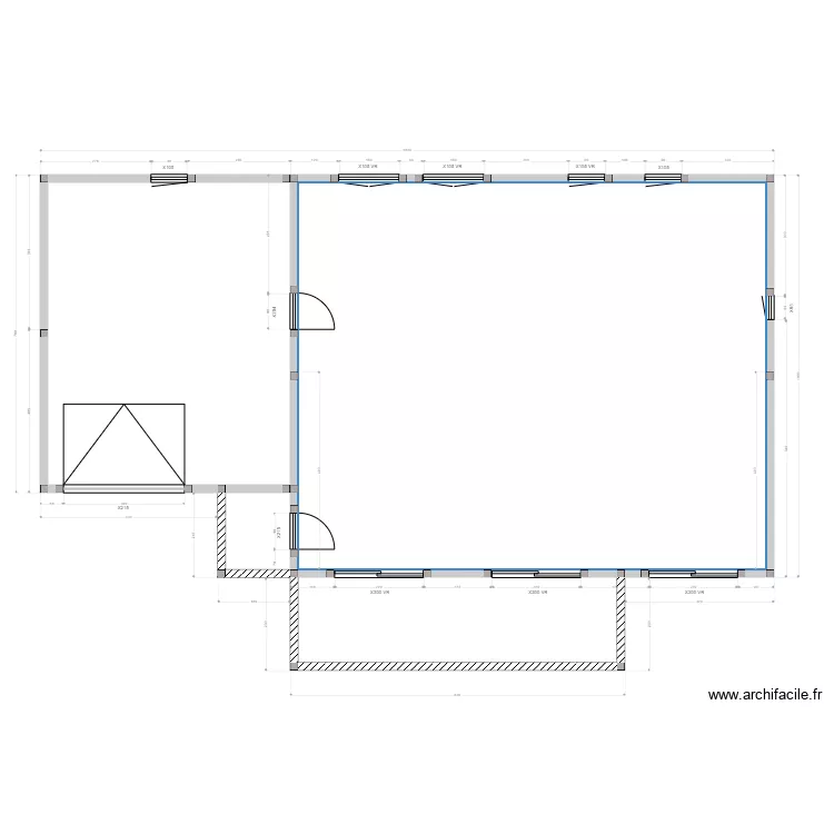 SCI SAINT ANDRE ELEVATION. Plan de 