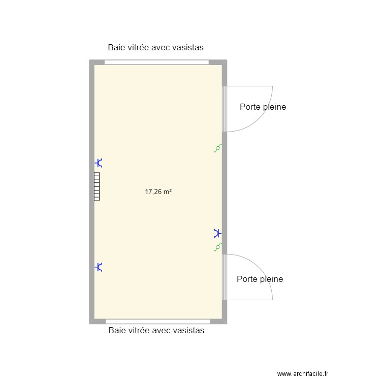 Pharmacie simon srl 2. Plan de 1 pièce et 17 m2