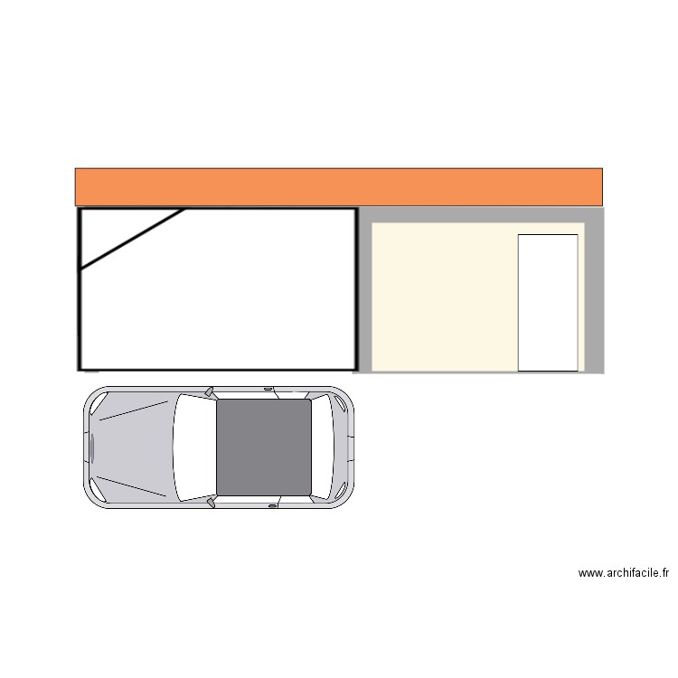 GARAGE 2. Plan de 0 pièce et 0 m2