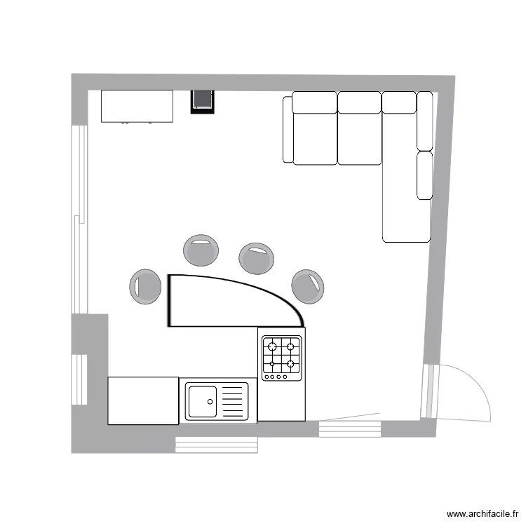 cuisine. Plan de cuisine. Plan de