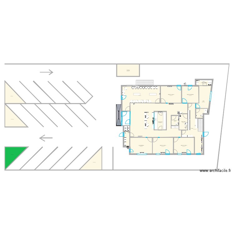 Cabinet30. Plan de 0 pièce et 0 m2