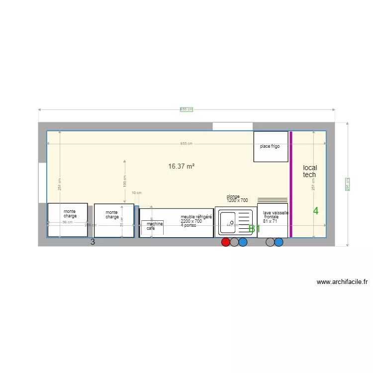 LE JARDIN OFFICE . Plan de LE JARDIN OFFICE . Plan de
