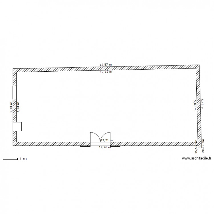 test maison. Plan de 0 pièce et 0 m2