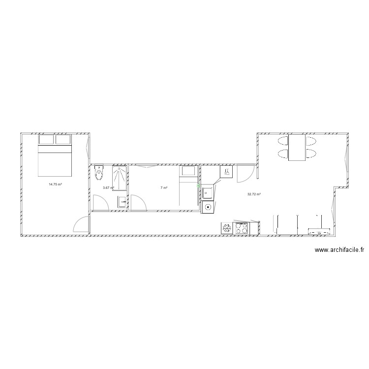 fuente san luis 24. Plan de 0 pièce et 0 m2