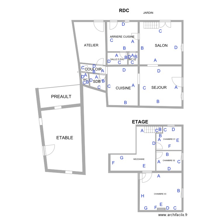 FRANCOIS CRU. Plan de 0 pièce et 0 m2