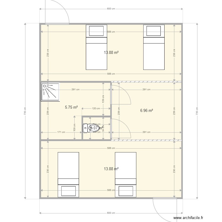 Luxembourg conseil. Plan de 0 pièce et 0 m2