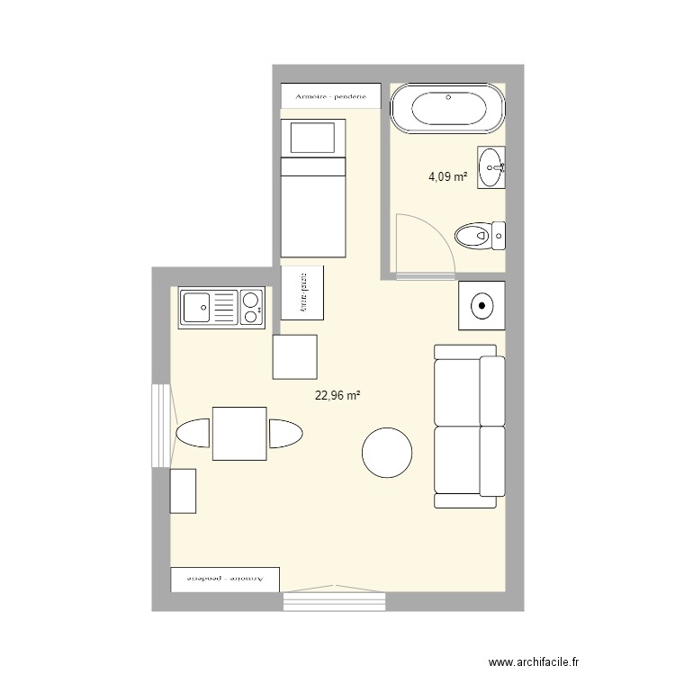 Bidart appart v4. Plan de 0 pièce et 0 m2