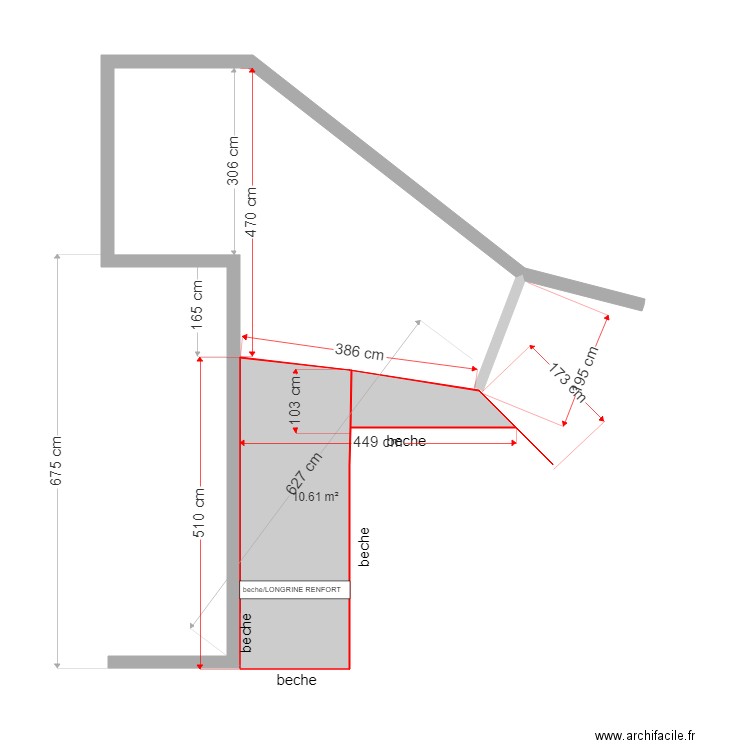 soulieprojet. Plan de 0 pièce et 0 m2
