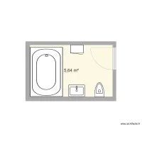salle de bain &eacute;tage visiteur