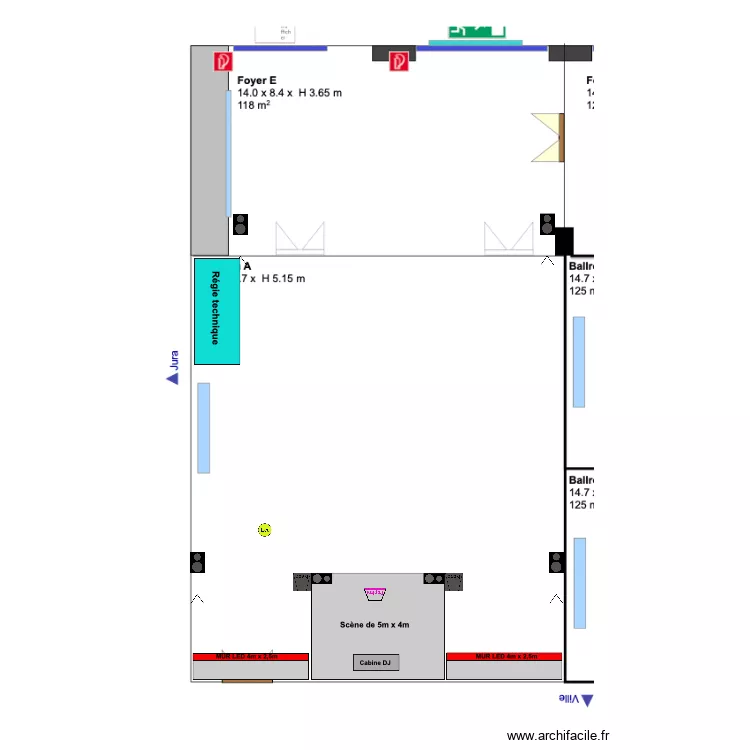 Intercontinental 31 08 2022. Plan de 