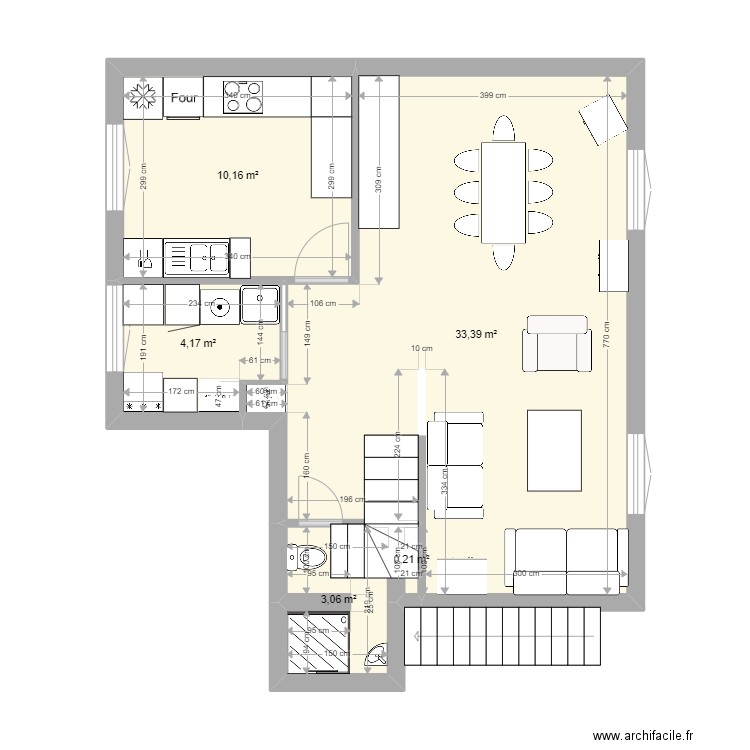 maison_bas_V4.1. Plan de 5 pièces et 51 m2