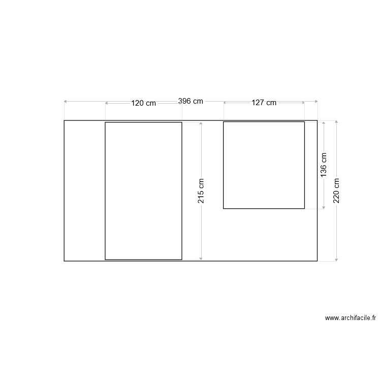 Nouvelle façade. Plan de 0 pièce et 0 m2