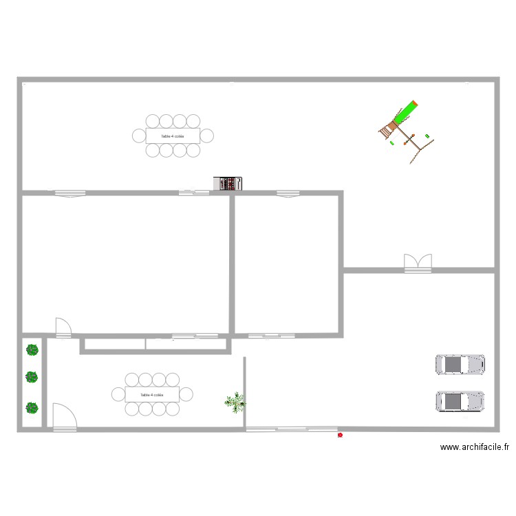 JARDIN n2. Plan de 0 pièce et 0 m2